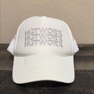 White HOTWORX Trucker Hat